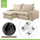 Sofá Retrátil E Reclinável 2 Lugares 220cm Molas Ensacadas Ur