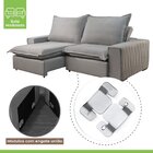 Sofá Retrátil E Reclinável 2 Lugares 230cm Molas Ensacadas Ur