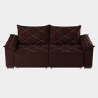 Sofá Retrátil E Reclinável 2 Lugares 230cm Napoles  Marrom