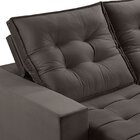 Sofá Retrátil E Reclinável 2 Lugares 250cm Pés Em Madeira Mac