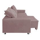 Sofá Retrátil E Reclinável 2 Lugares Bariloche 1,50cm C/molas