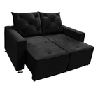 Sofá Retrátil E Reclinável 2 Lugares Bariloche 1.50cm C/ Mola