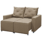 Sofá Retrátil E Reclinável 2 Lugares Bariloche 1.60cm C/ Mola