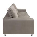 Sófa Retrátil E Reclinável 2 Lugares Bariloche Creme