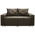 Sófa Retrátil E Reclinável 2 Lugares Bariloche Suede - Shop D