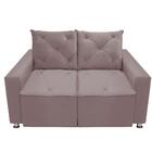 Sófa Retrátil E Reclinável 2 Lugares Bariloche Veludo Lilas