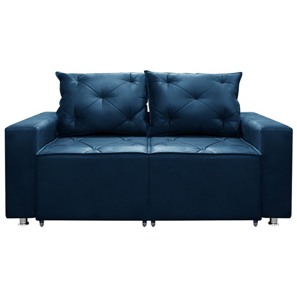 Sófa Retrátil E Reclinável 2 Lugares Bariloche Veludo - Shop