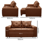 Sófa Retrátil E Reclinável 2 Lugares Bariloche Veludo Terraco