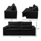 Sofá Retrátil E Reclinável 2 Lugares Com Molas 1,50m Eloa Sue