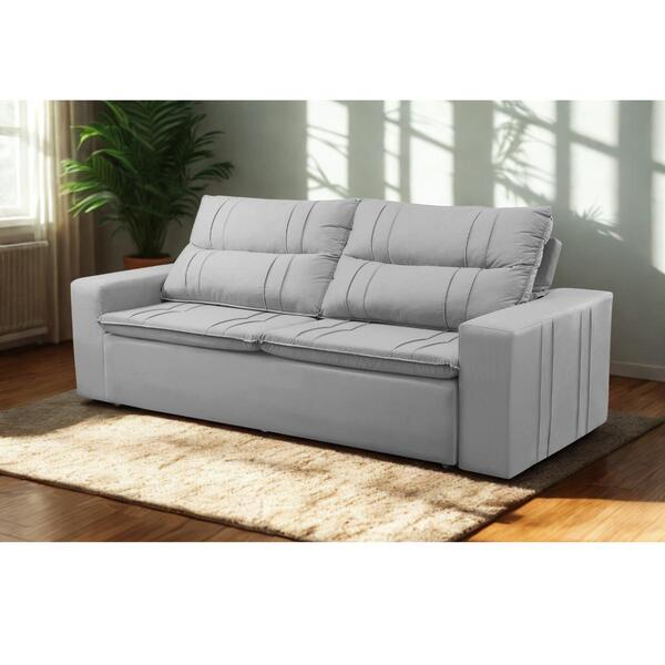 Sofá Retrátil E Reclinável 2 Lugares Com Molas 1,50m Escócia