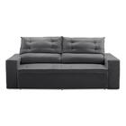 Sofá Retrátil E Reclinável 2 Lugares Com Molas 1,50m Laisa Su