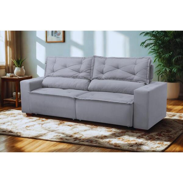 Sofá Retrátil E Reclinável 2 Lugares Com Molas 1,50m Lima Sue