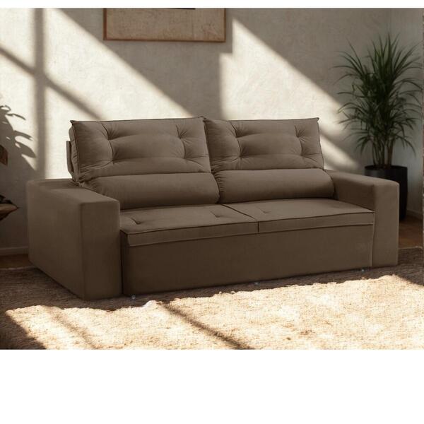 Sofá Retrátil E Reclinável 2 Lugares Com Molas 1,50m Lisboa S