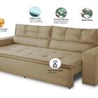 Sofá Retrátil E Reclinável 2 Lugares Com Molas 1,50m Veneza S