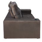 Sófa Retrátil E Reclinável 2 Lugares Londres 1.60 Suede Marro