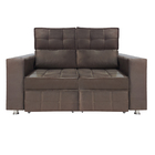 Sófa Retrátil E Reclinável 2 Lugares Londres 1.60 Suede - Sho