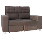 Sófa Retrátil E Reclinável 2 Lugares Londres 1.60 Suede - Sho