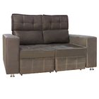 Sófa Retrátil E Reclinável 2 Lugares Londres 1.60 Veludo Marr