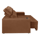 Sófa Retrátil E Reclinável 2 Lugares Londres 1.60 Veludo - Sh