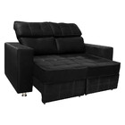 Sofá Retrátil E Reclinável 2 Lugares Londres 1.60cm C/molas -