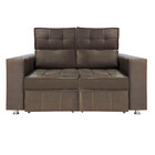 Sofá Retrátil E Reclinável 2 Lugares Londres 1.60cm C/molas -