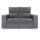 Sofá Retrátil E Reclinável 2 Lugares Londres 1.60cm C/molas -