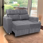 Sofá Retrátil E Reclinável 2 Lugares Londres 1.60cm C/molas -