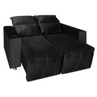 Sófa Retrátil E Reclinável 2 Lugares Madri 1,60cm C/molas Vel