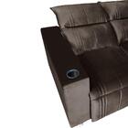 Sófa Retrátil E Reclinável 2 Lugares Madri Café