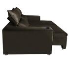 Sófa Retrátil E Reclinável 2 Lugares Madri Marrom