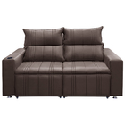 Sófa Retrátil E Reclinável 2 Lugares Madri Suede - Shop Das C