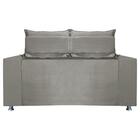 Sófa Retrátil E Reclinável 2 Lugares Madri Veludo Marfim