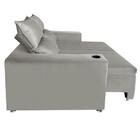 Sófa Retrátil E Reclinável 2 Lugares Madri Veludo Marfim - Sh