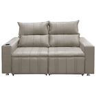 Sófa Retrátil E Reclinável 2 Lugares Madri Veludo - Vs Decor