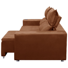 Sófa Retrátil E Reclinável 2 Lugares Madri Veludo - Vs Decor