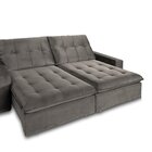 Sofá Retrátil E Reclinável 2 Lugares Petra Espresso Móveis Ci