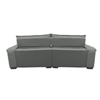 Sofá Retrátil E Reclinável 3,12m Com Molas Ensacadas Cama Inb