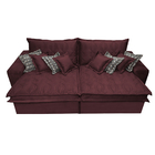 Sofá Retrátil E Reclinável 3,12m Com Molas Ensacadas Cama Inb