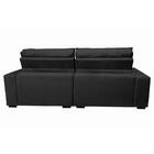 Sofá Retrátil E Reclinável 3,12m Molas Ensacadas Cama Inbox C