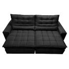 Sofá Retrátil E Reclinável 3,12m Molas Ensacadas Cama Inbox C