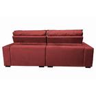 Sofá Retrátil E Reclinável 3,12m Molas Ensacadas Cama Inbox C