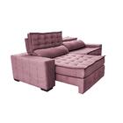 Sofá Retrátil E Reclinável 3,15m Cama Inbox Big Puffer Com So