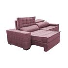 Sofá Retrátil E Reclinável 3,15m Cama Inbox Big Star Com Soft