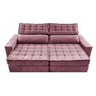 Sofá Retrátil E Reclinável 3,15m Cama Inbox Big Star Com Soft