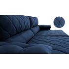 Sofá Retrátil E Reclinável 3,15m Molas Ensacadas Cama Inbox B