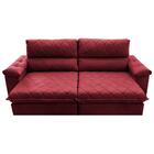 Sofá Retrátil E Reclinável 3,15m Molas Ensacadas Cama Inbox B