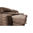 Sofá Retrátil E Reclinável 3,15m Molas Ensacadas Cama Inbox E