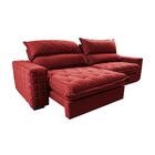 Sofá Retrátil E Reclinável 3,15m Molas Ensacadas Cama Inbox E