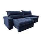 Sofá Retrátil E Reclinável 3,15m Molas Ensacadas Cama Inbox E