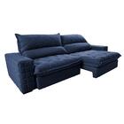 Sofá Retrátil E Reclinável 3,15m Molas Ensacadas Cama Inbox E